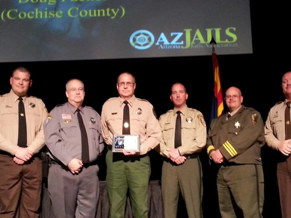 Doug Packer receives Chaplain of the Year Award